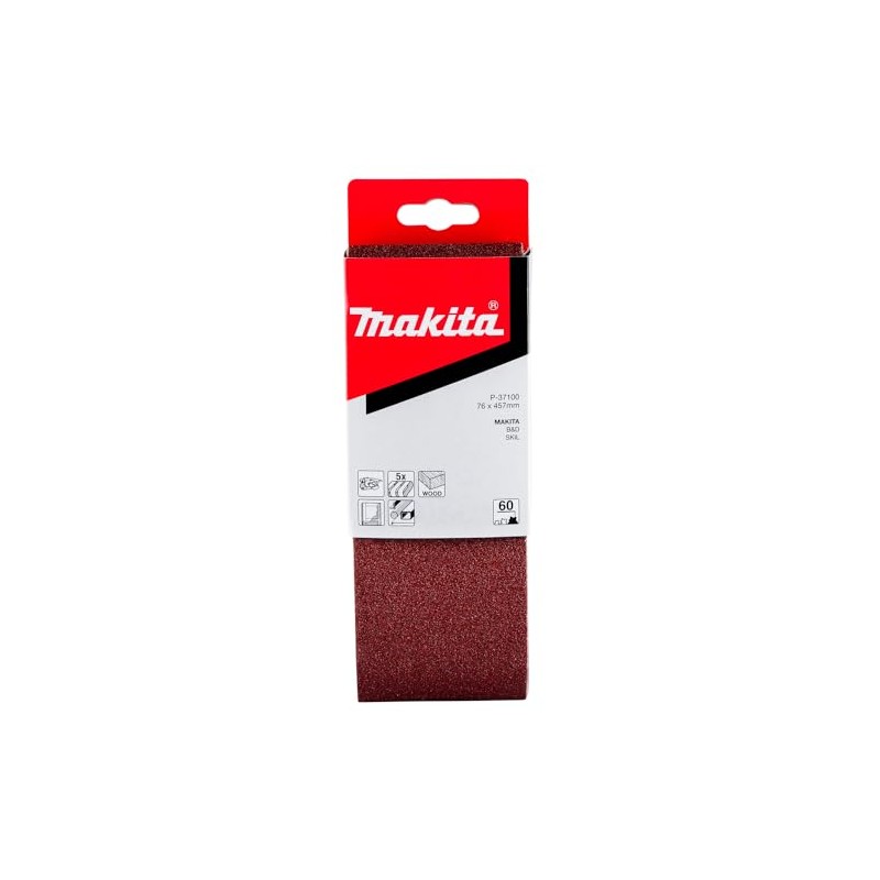 Makita sanding belt 76 x 457 mm P-37100 for 9911