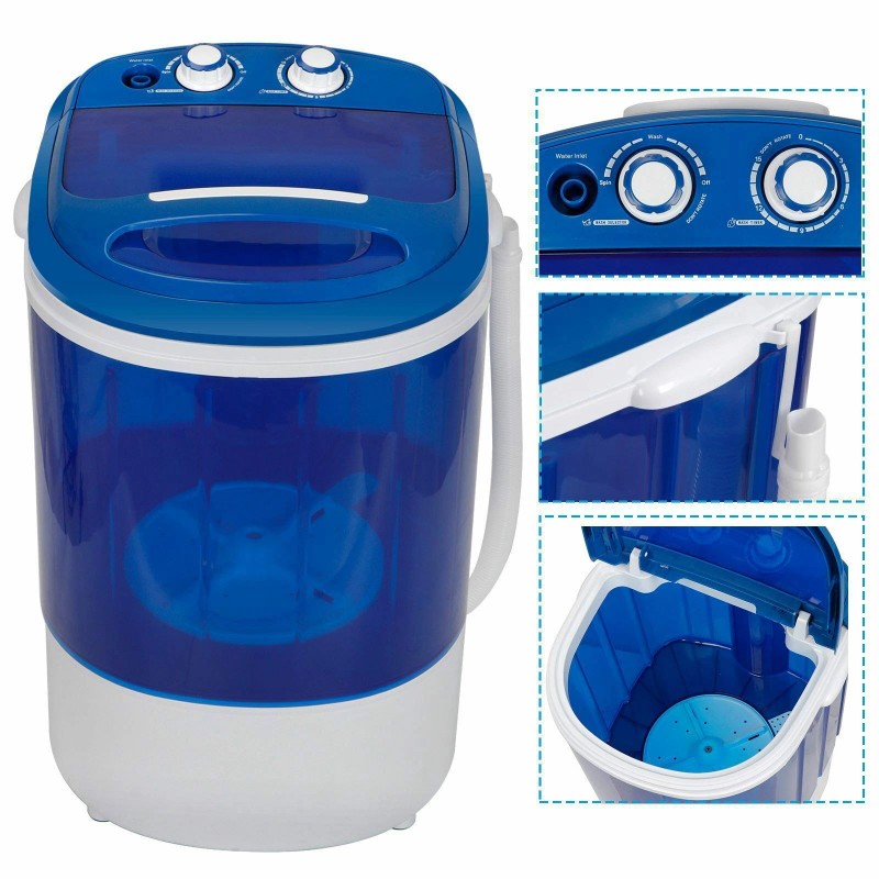 Segawe 9lbs Mini Laundry Washer Washing Machine Ideal Dorm Rooms