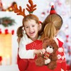23cm Christmas Teddy Bear Dolls Plush Toy,9" Cute Brown Christmas