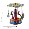 Freak Scene Tin Toy Carousel Swing Model 04 Small Fair