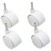 j ej caster set, white