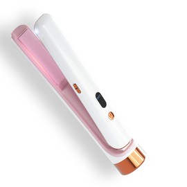 Cordless Hair Straightener Portable Travel Rechargeable Flat Iron, Fast Heating, Adjustable Temperature for Professional Straightening & Curling – Portable and Travel-Friendly