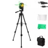 PREXISO Laser Level with Tripod Self Leveling 100Ft Rechargeable Line