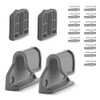 Veraste Punch Holes Install Retractable Baby Gate Accessories, (Including 2