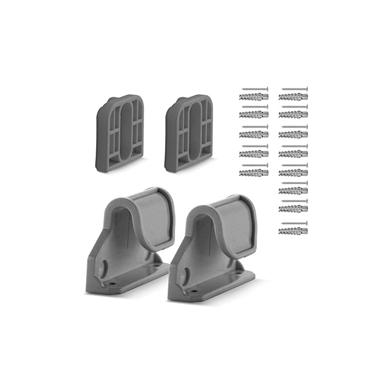 Veraste Punch Holes Install Retractable Baby Gate Accessories, (Including 2