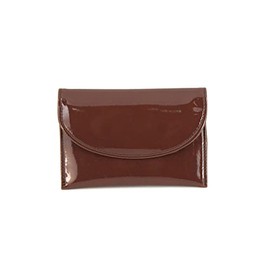 LONI Ladies Faux Leather Wallet Clutch Bag Purse Coin Pouch in Metallic Snakeskin