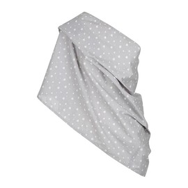 2 in 1 Breast Feeding Infinity Scarf for privacy when breastfeeding, available in 6 fashionable designs (Diamond Grey)