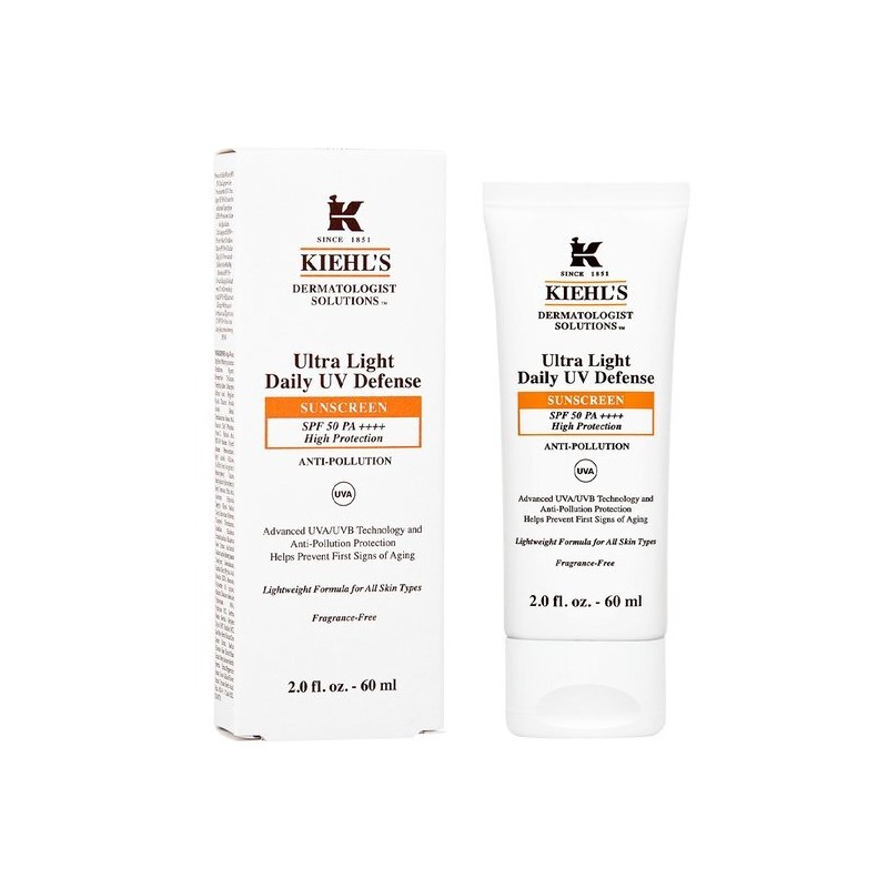 Kiehl's 울트라 라이트 데일리 UV 디펜스 썬스크린 60ml Ultra Light