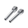 2 PCS Car Door Lock Knobs, Aluminum Pin Handle Kit,