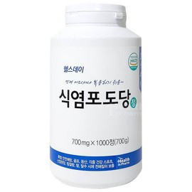 헬스데이 식염포도당 1000정/식염정/국산/폭염포도당/나트륨 Health Day Sodium Glucose 1000 Tablets/Sodium Tablets/Domestic/Heat Glucose/Sodium