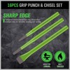 SWANLAKE 28-piece Punch and Chisel Set, Including Pin Punches, Taper