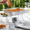 GUSTO [30 Count 9x13 Inch Aluminum Pans, Half Size Deep