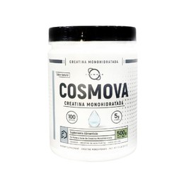 Cosmova Creatina Monohidratada De Alta Pureza en polvo 500g sabor Natural
