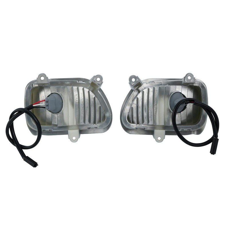 TCMT Front LED Turn Signals Clear Lens Fit for Honda