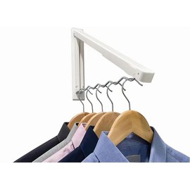Qingguaoguao Drying Rack|Wall Mounted Clothes Hanger,Folding Clothes Hanger|Drying Rack Clothing| Foldable Clothes Hanger, Space Saving Retractable Clothes Hanger
