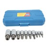 10PCS Triple Square Spline Bit Socket Set Low Wear Accurate
