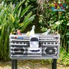 Novelty Place Inflatable Boombox Beverage Cooler Large Capacity Ice Bucket