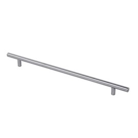 GedoTec Bar Handle G10 Stainless Steel Furniture Handle 480 mm Railing Handle Diameter 10 mm Solid Material Cabinet Handle Diameter 10 mm Height 31 mm Drawer Handle Cabinet Door & Kitchen 1 Piece
