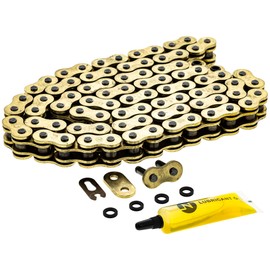 NICHE Drive Sprocket Chain Combo for Polaris Scrambler 500 4X4 Front 12 Rear 36 Tooth 520V-X X-Ring 84 Links