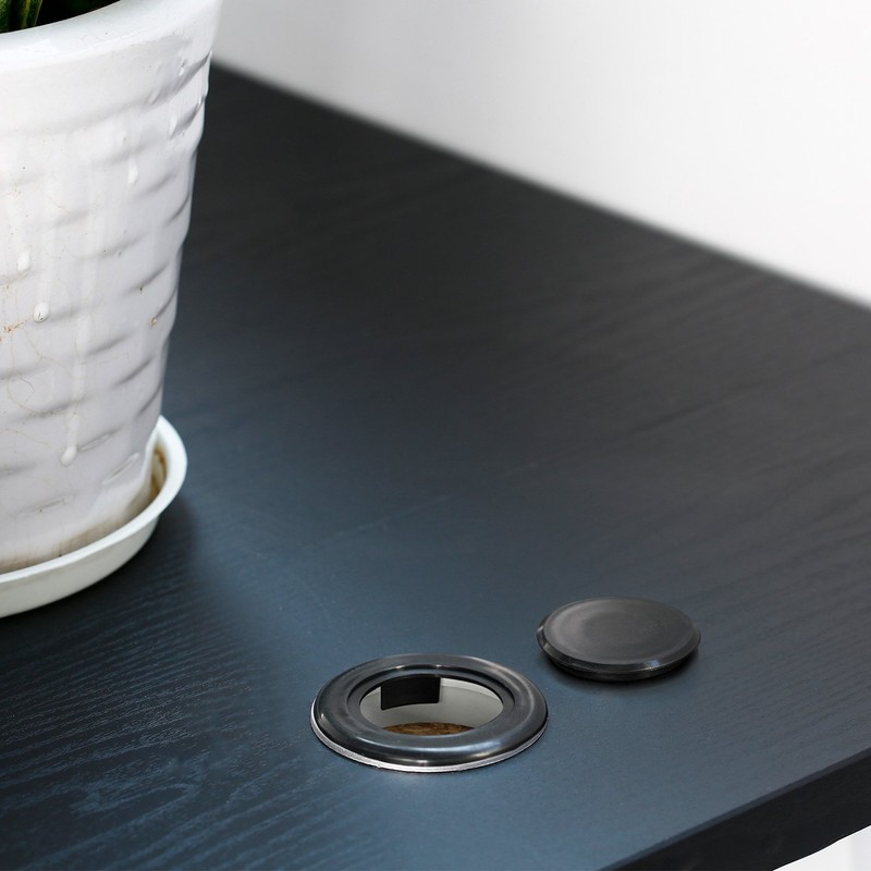 Bememo 2 Inch Patio Table Umbrella Hole Ring and Cap