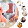Funnels Stainless Steel Kitchen 13 cm Funnels with Handle, Detachable