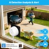 Noonkey Window Camera for Home Security - 3MP Ultra HD,
