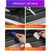 Car Carbon Fiber Rear Bumper Protector Compatible with Mazda CX5