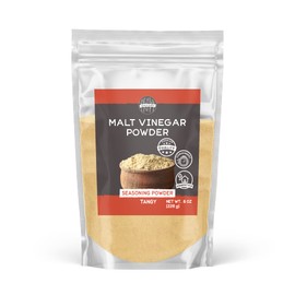 Birch & Meadow 8 oz, Malt Vinegar Powder, Tangy & Sweet Flavor & Aroma, Easy to Dissolve