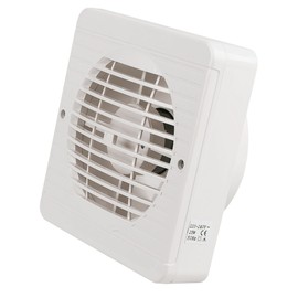 Manrose XF150BS 25W 6 Ceiling / Wall-Mounted Kitchen Fan