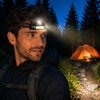 Q5 + COB LED Headlamp with Dual-Beam Lighting, Adjustable Tilt