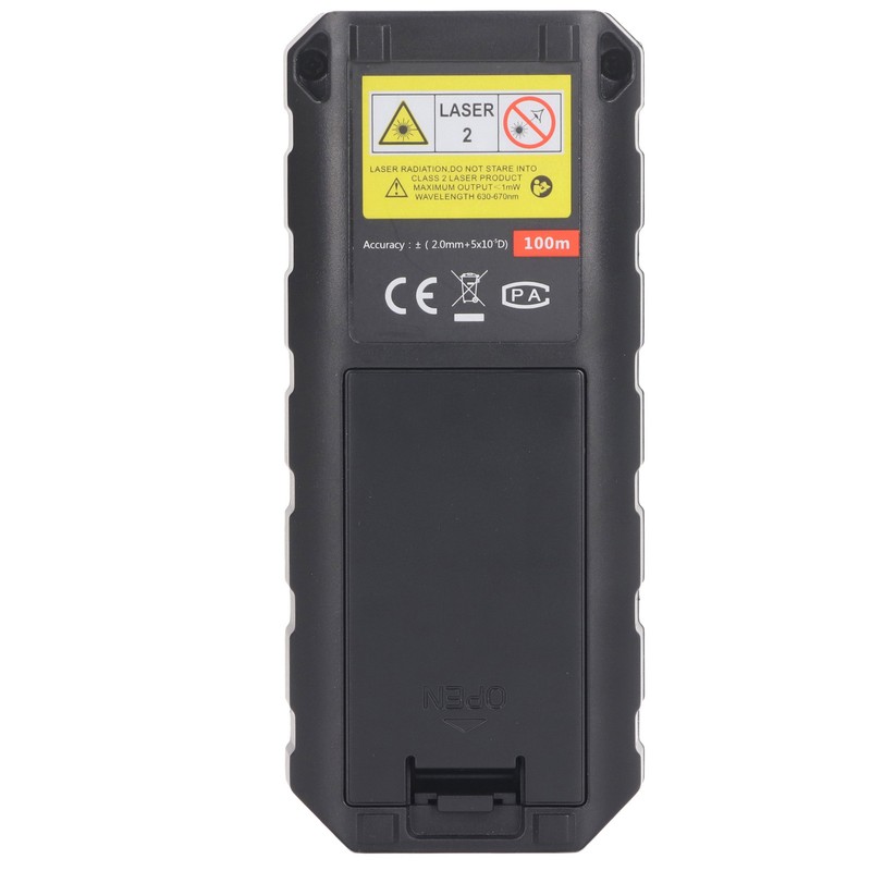 Distance Measure 100m Distance Meter Digital Display with Bubble Level