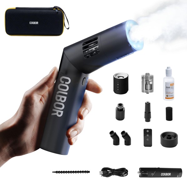CF5 40W Fog Machine/Portable/Mini/Remote Control Handheld Fog Machine/for Desktop Photography/Portrait