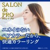 Salon de Pro Unscented Hair Color Fast Dye Cream (For
