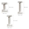 FOMIYES 3pcs Roman Pillar Candle Holder Mini Greek Columns Statue