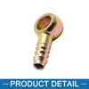 A ABSOPRO Banjo Fitting Fuel Brake Pipe Connector 3/8 Inch