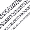 ChainsHouse Cuban Chain Made of 316L Stainless Steel Women's Men's