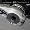 Bike Crank Bolts Aluminum Alloy Crank Cap Plate Crank Cover