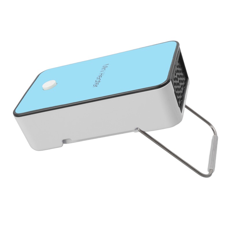 Mini Heater Fast Heating Low Noise Miniwatt Blue Portable Desk