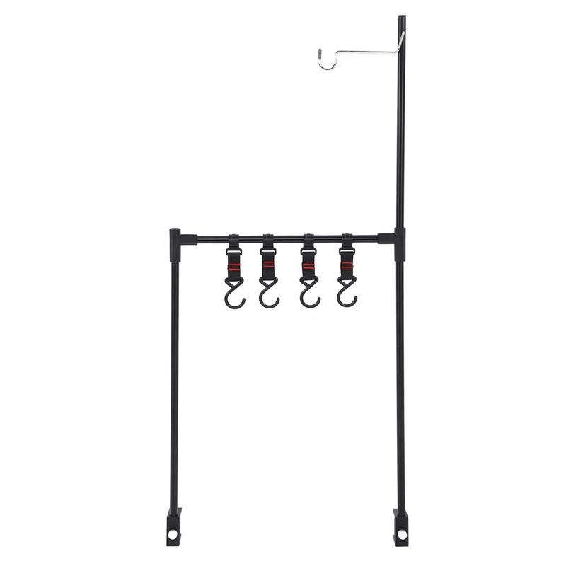 Folding Camping Shelf Desktop Storage Stand Rack Hanging Organizer with