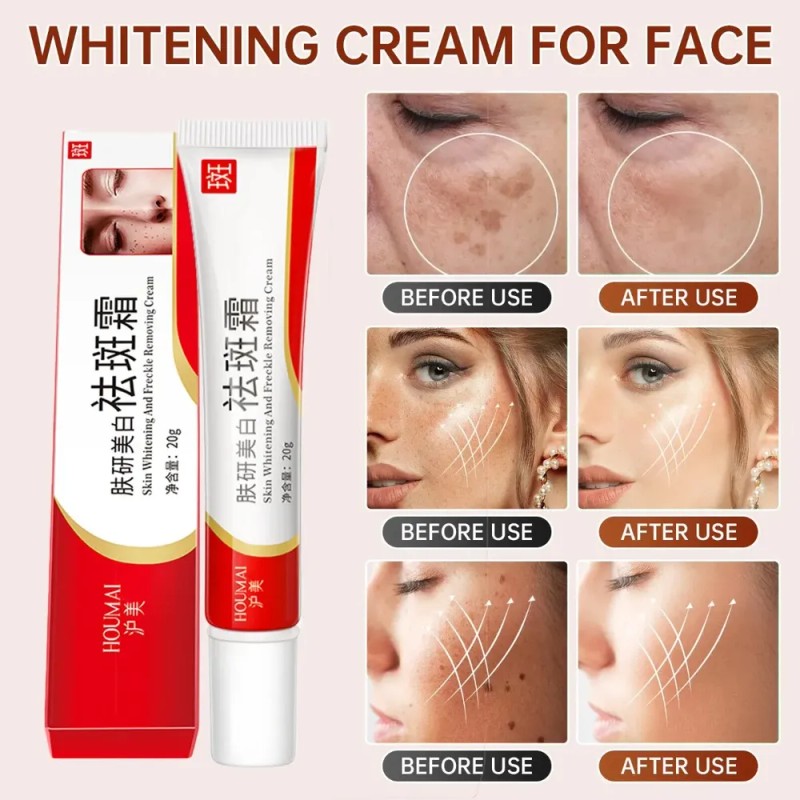 Crema Facial Despigmentante Houmai 20g Todo Tipo De Piel