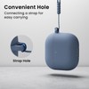 ORNARTO for AirPods 4 Case, Soft Silicone Full Protective Cover