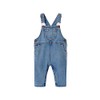 Vertbaudet Boys Baby Denim Dungarees, blue, 74