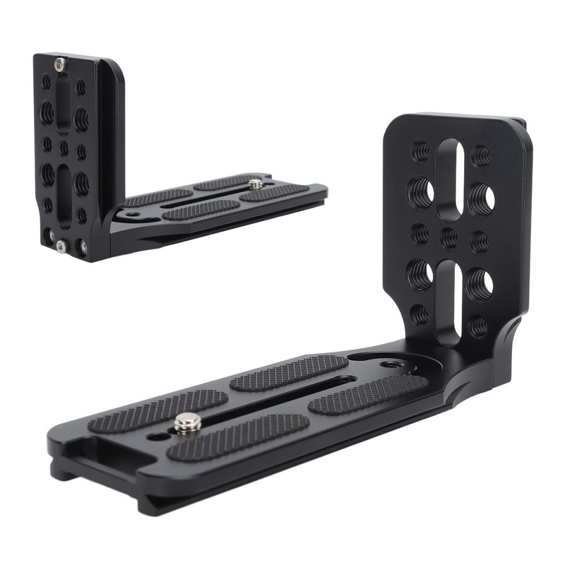 DSLR Camera L Bracket Quick Release Plate Vertical Tripod Quick