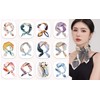 BEILATE Women's Scarf Silk Scarf Headscarf Silk Scarf Bandana Handkerchief