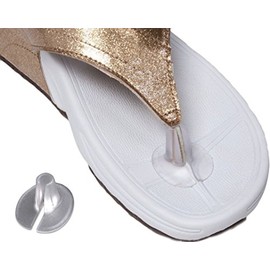 3 Pairs Clear Silicone Sandal Thong Protectors Toe Guards Cushions