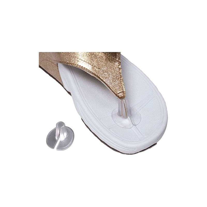 3 Pairs Clear Silicone Sandal Thong Protectors Toe Guards Cushions
