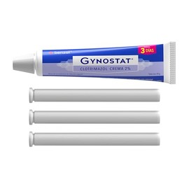Benzal Crema GynoStat, Tratamiento para Infecciones Vaginales, 3 dosis Diaria, 3 Aplicadores de 20g
