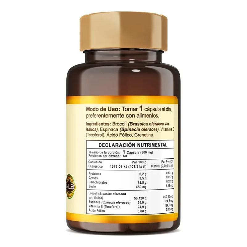 Ácido Fólico Vitamina Cápsulas Naturelab Sabor