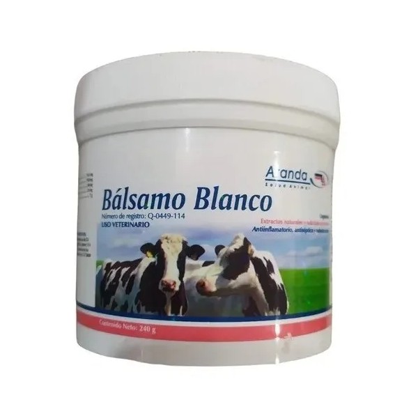 Balsamo Blanco De 240 Gramos