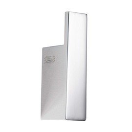 INDA A1520ACR Divo Wandgarderobe, Messing, Chrom, 3 x 2 x 8 cm
